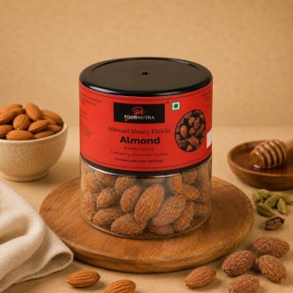 Premium Honey Elaichi Flowered Almond