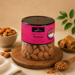 Foodnutra Premium Jaggery Flower Almond Foodnutra Premium Jaggery Flower Almond