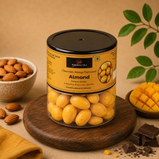 Foodnutra Mango Chocolate Coated Almond