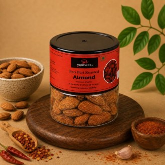 Foodnutra Premium Peri Peri Masala Coated Almond